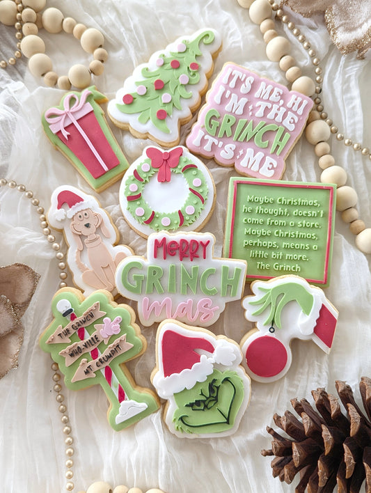 Grinch cookies