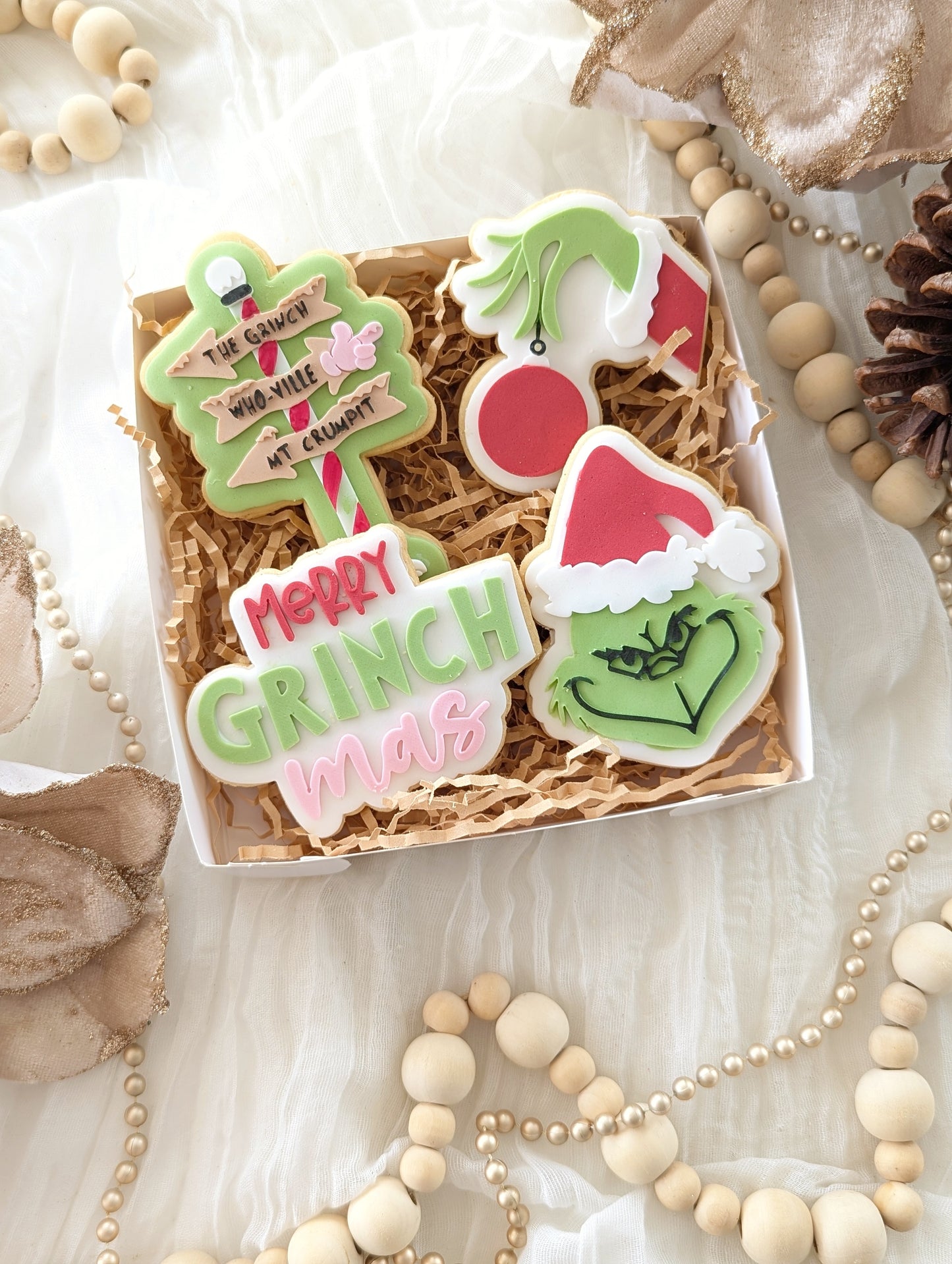 Grinch cookies