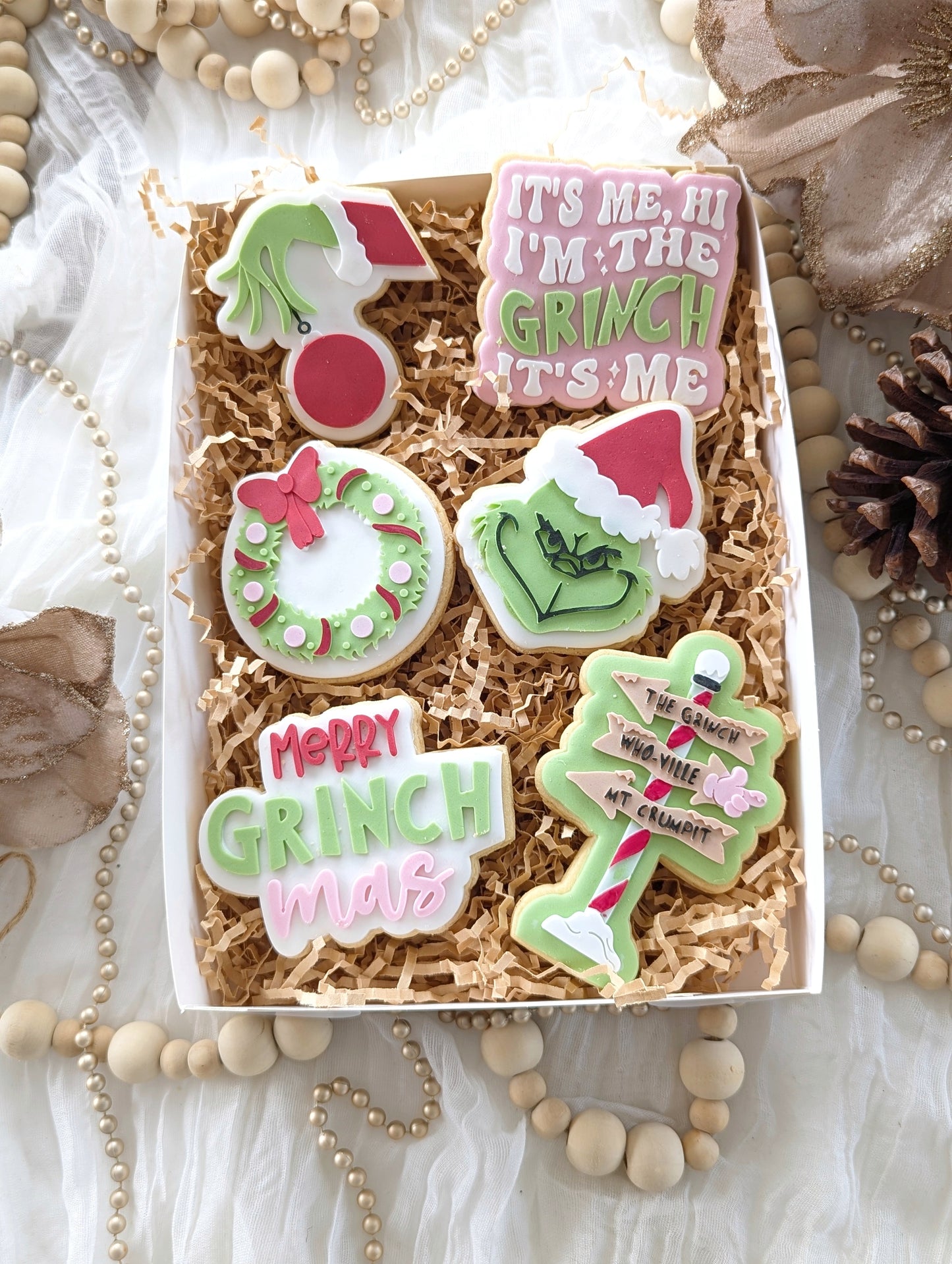 Grinch cookies